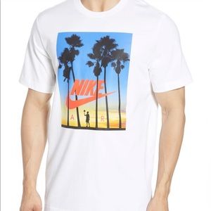 Light Blue Nike Air Graphic Tee